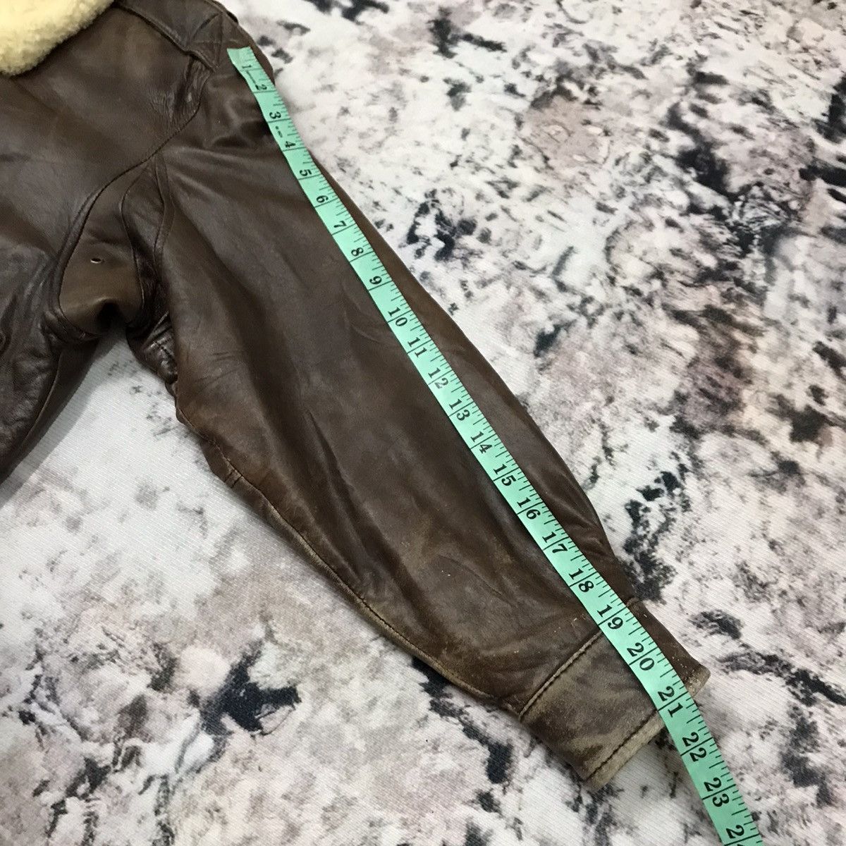 Leather Jacket × Us Air Force × Vintage Vintage 90s Type A-2