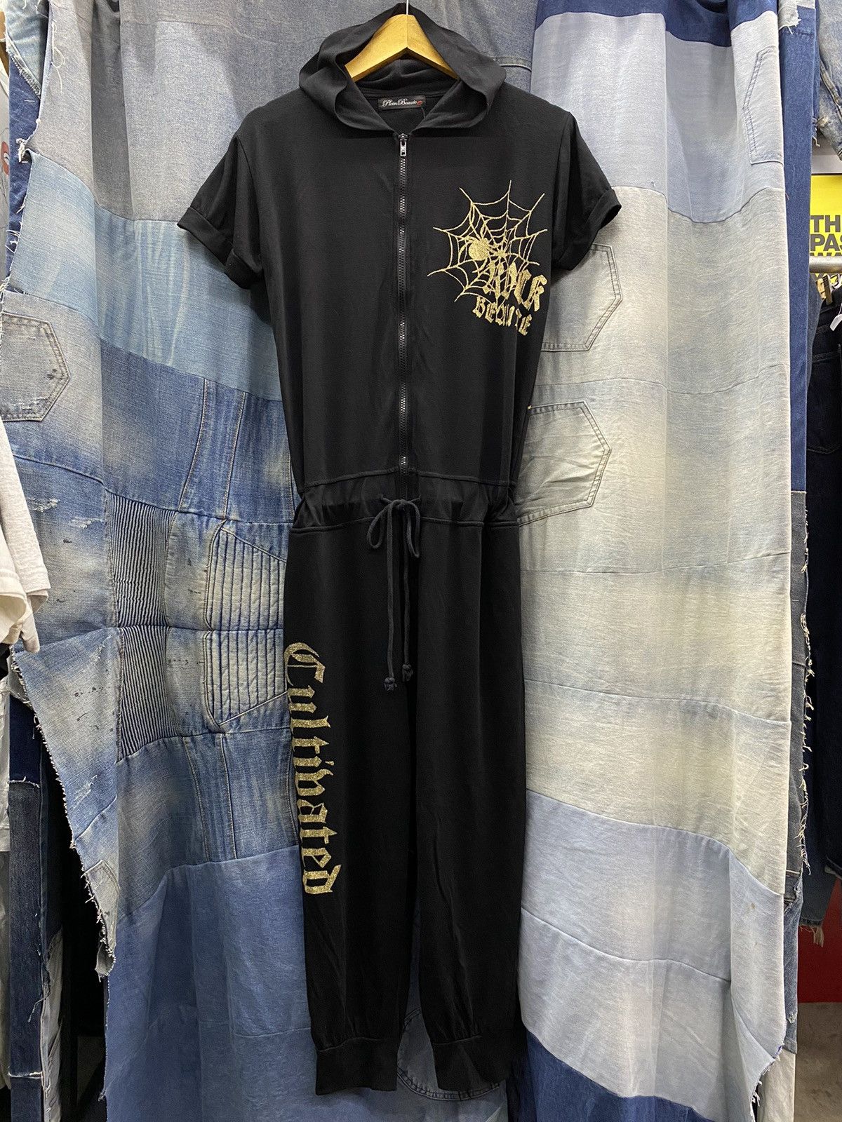 If Six Was Nine × Japanese Brand BINDINGOFFER💥 japanese skull poem jumpsuit Size M / US 6-8 / IT 42-44 - 4 Thumbnail