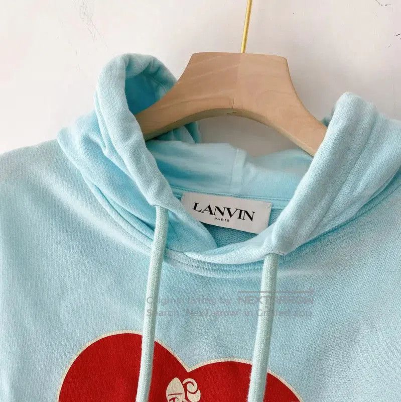 Lanvin LANVIN Spring Autumn Colorblock Cotton Hoodie . Size M / US 6-8 / IT 42-44 - 3 Thumbnail
