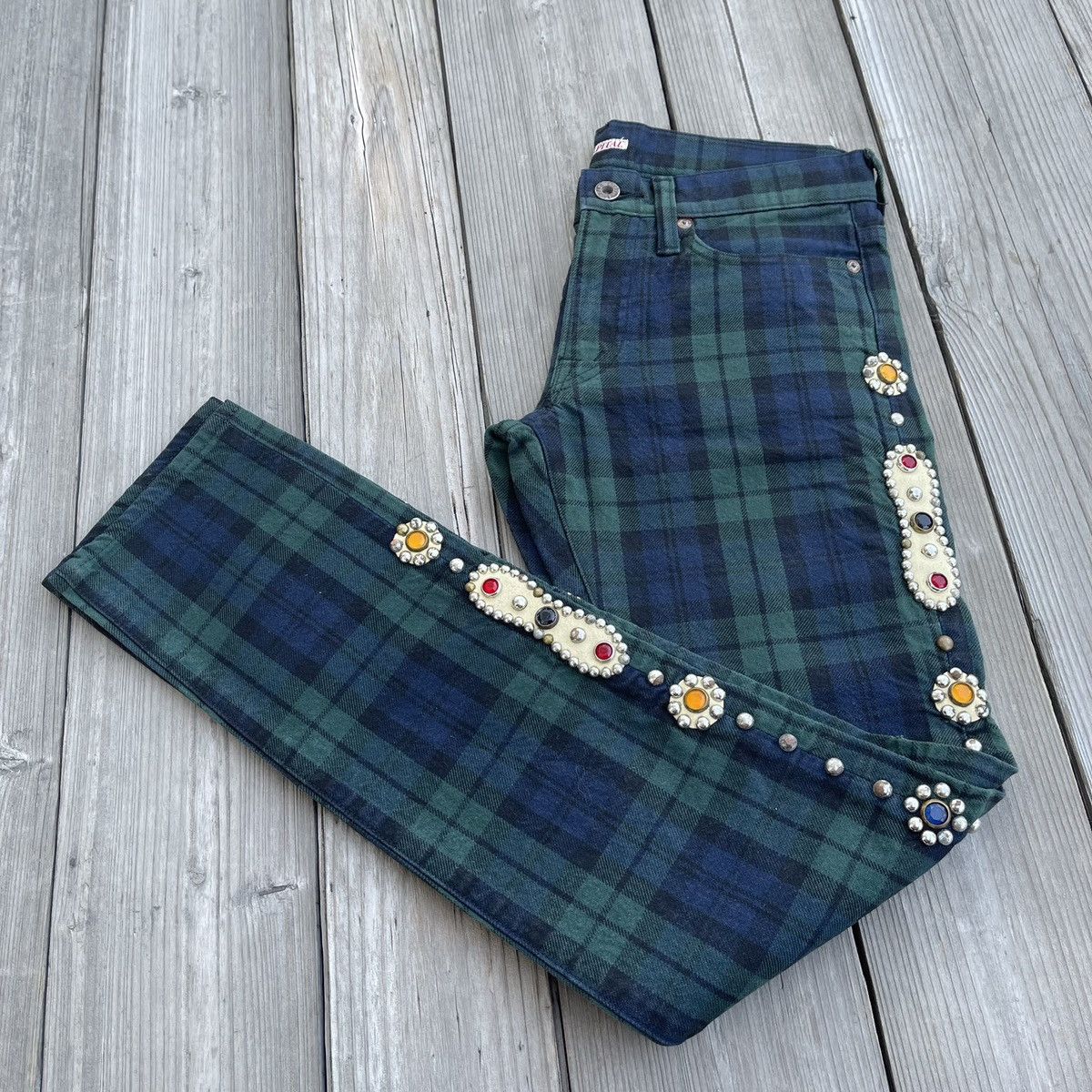 Kapital Kountry Kapital OG Gem Stons Denim Jeans Size US 28 / EU 44 - 3 Thumbnail