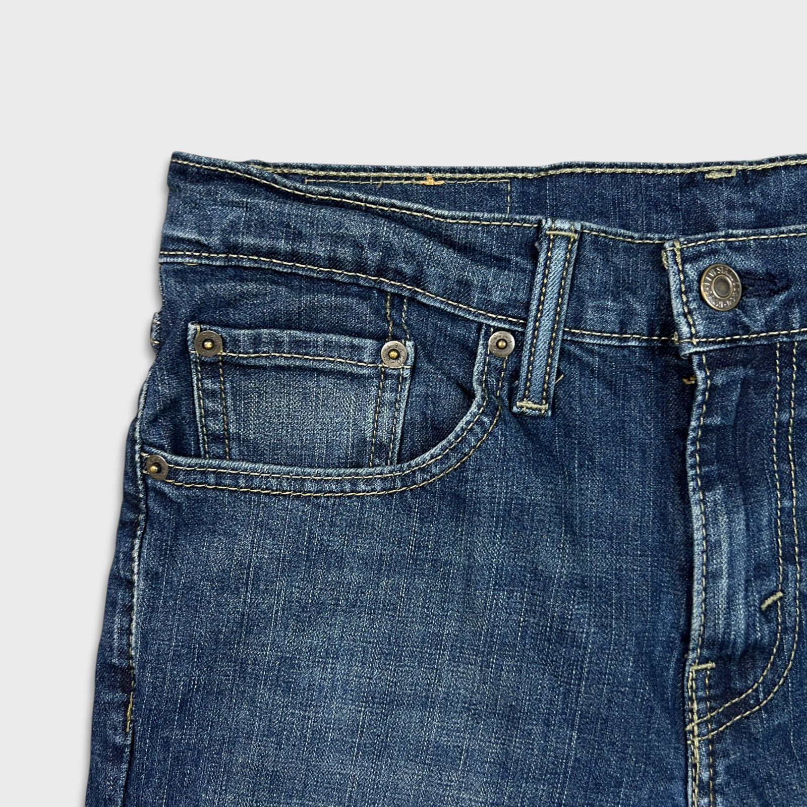 Levi's × Vintage Levi's 511 Jeans 30x32 Blue Slim Fit American Denim Pants Size US 30 / EU 46 - 3 Thumbnail