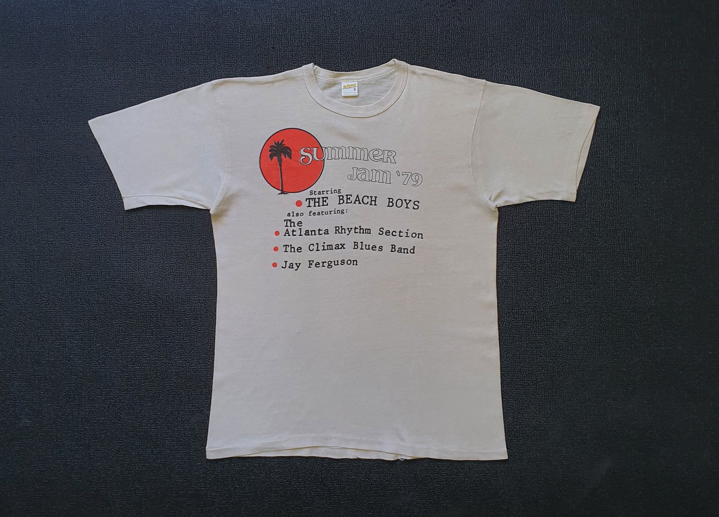 1979 Summer Jam The Beach Boys Vintage rock T shirt size M