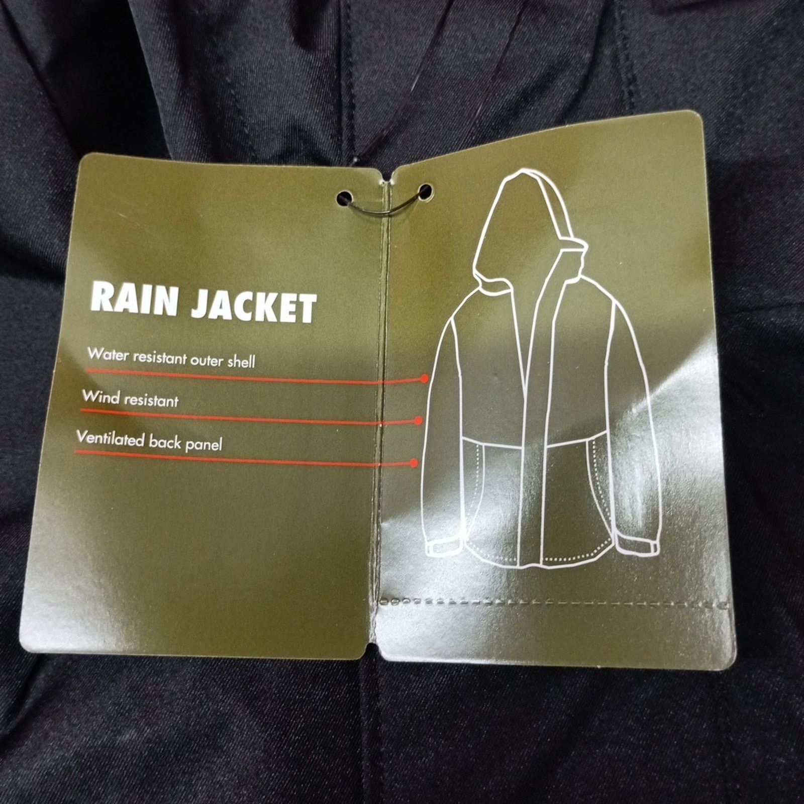 Other Ozark Trail Rain Jacket Men's Size XL Black Waterproof Size US XL / EU 56 / 4 - 4 Thumbnail