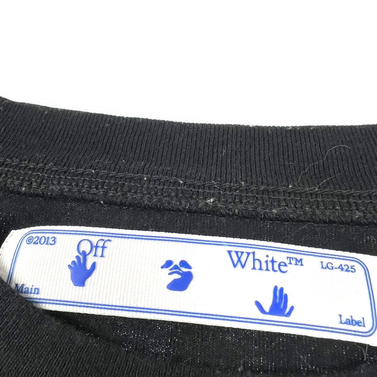 Off-White Off-White Stencil Arrows Black T Shirt Size US L / EU 52-54 / 3 - 4 Thumbnail