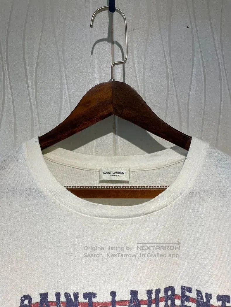 Saint Laurent Paris Saint Laurent Cotton Short Sleeve T. Size US M / EU 48-50 / 2 - 3 Thumbnail