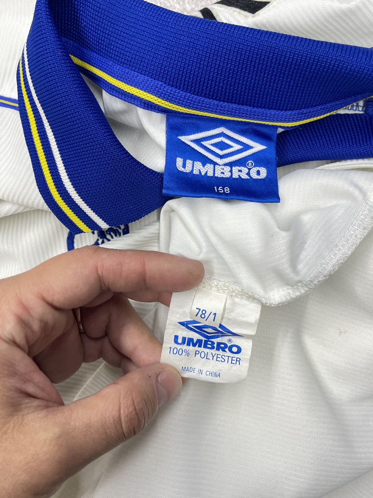 Umbro Umbro Chelsea Wise 11 Autoglass 1998/2000 Soccer Jersey Size US S / EU 44-46 / 1 - 13 Thumbnail