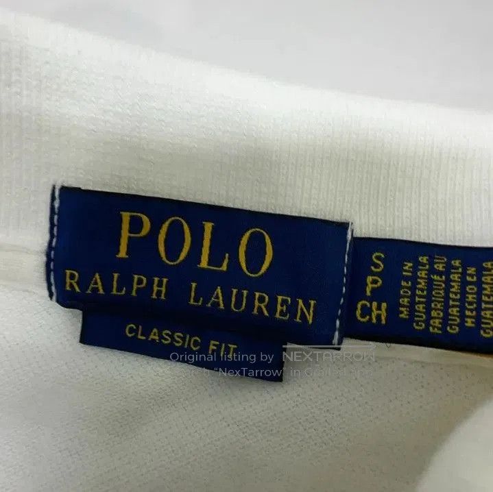 Polo Ralph Lauren Polo Ralph Lauren Classic Logo Embroidered Polo Shirt. Size US S / EU 44-46 / 1 - 5 Thumbnail