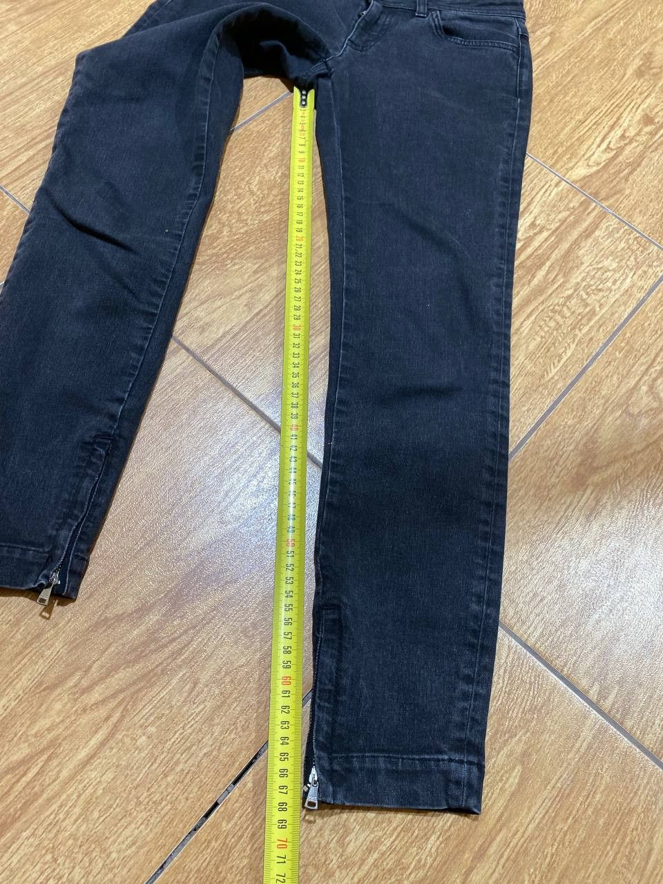 Dolce & Gabbana Dolce & Gabbana Black Distressed Slim Fit Cotton Denim jeans Size 38" / US 16 / IT 52 - 12 Thumbnail