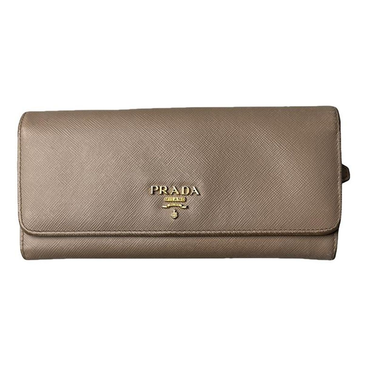 Gold Leather Wallet