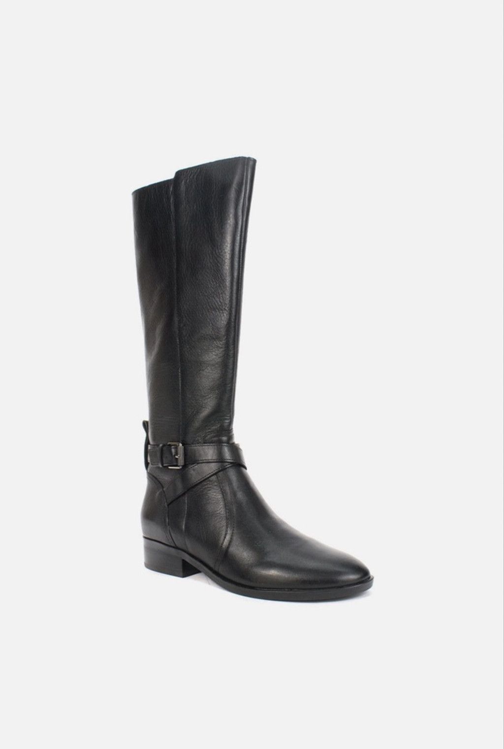 Naturalizer Women's Naturalizer Black Leather Heeled Boots Size 8 Size US 8 / IT 38 - 1 Thumbnail