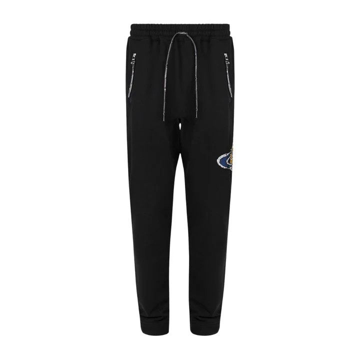 Vivienne Westwood o1y0525 Logo Jogger & Sweatpant in Black Size US 36 / EU 52 - 1 Thumbnail