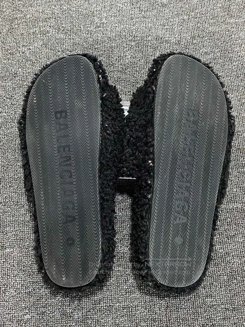 Balenciaga Balenciaga Wave Slide Sandals Black Color. Size US 8 / IT 38 - 6 Thumbnail