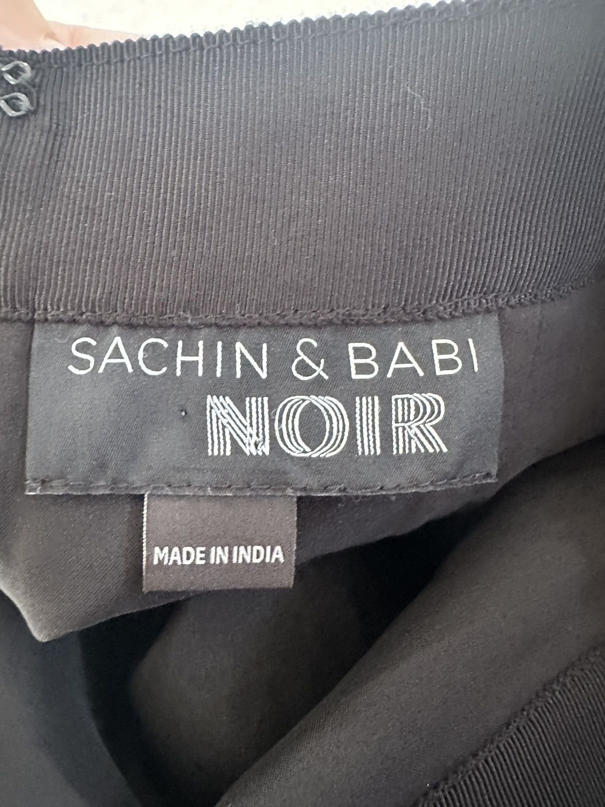 Sachin & Babi SACHIN & BABI NOIR KNEE LENGTH NAVY & BLACK SKIRT SIZE 2-4 Size 27" / US 4 / IT 40 - 3 Thumbnail