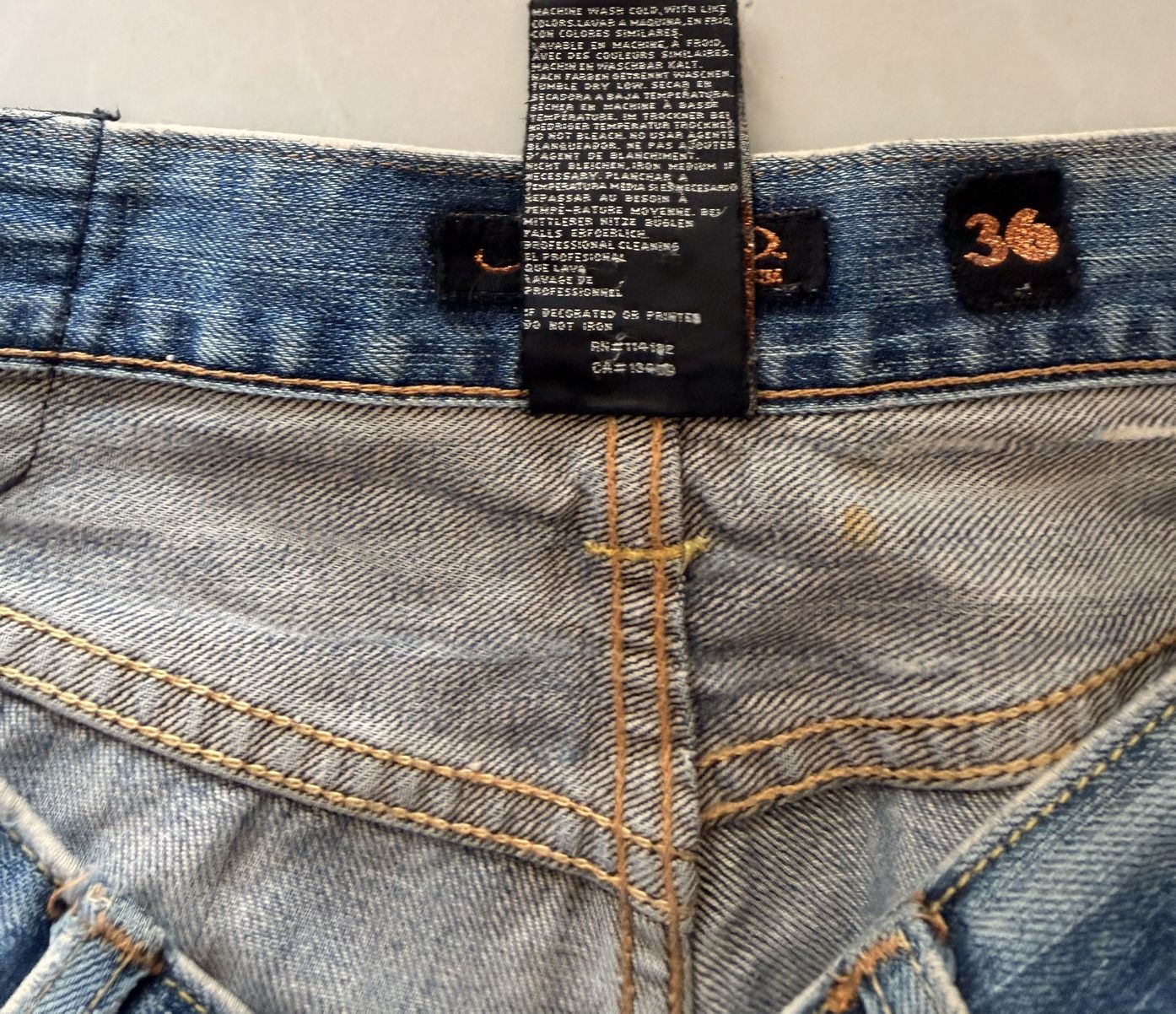 Ed Hardy Vintage Ed Hardy Spelled Out Jeans Size US 36 / EU 52 - 10 Thumbnail