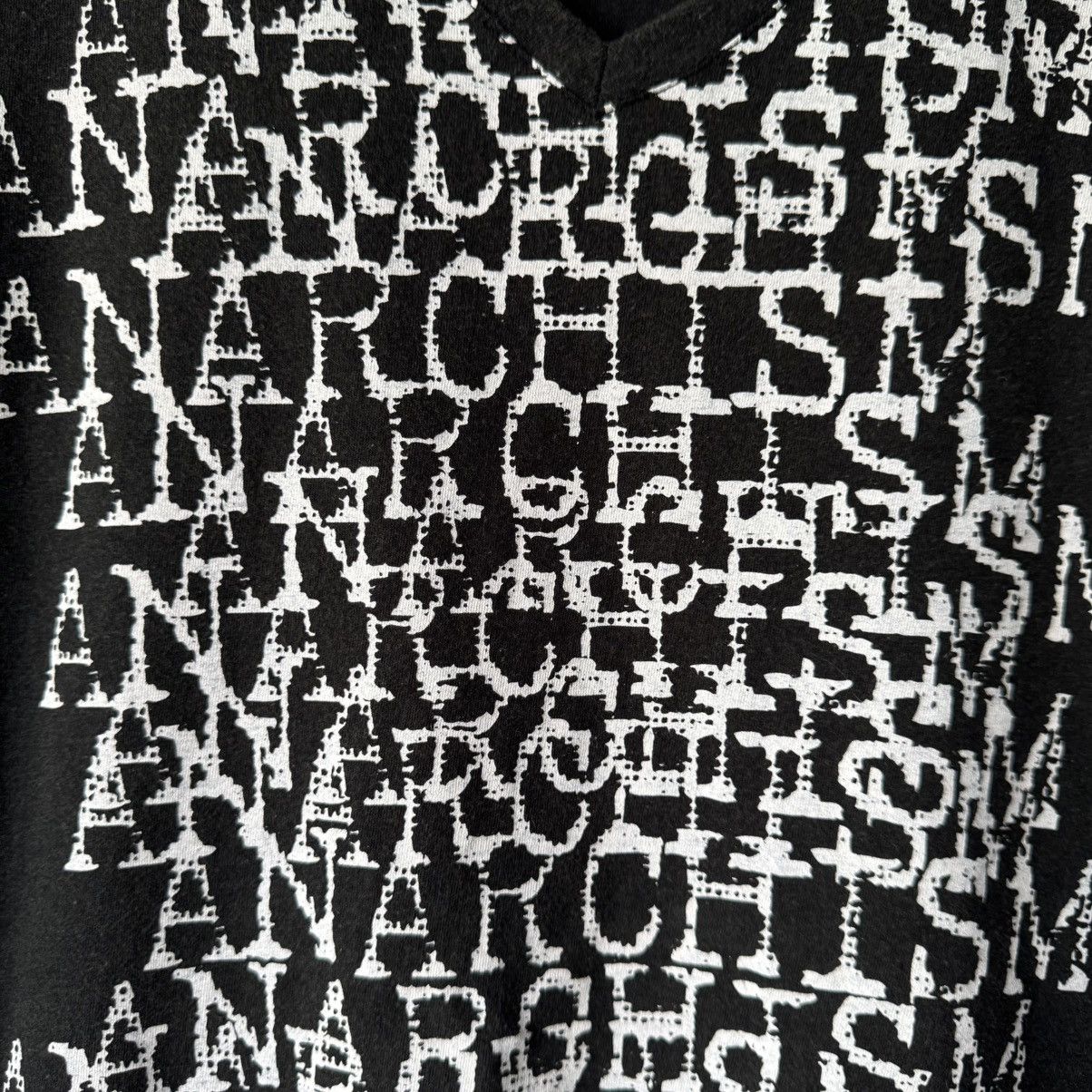 Japanese Brand Vanquish “Anarchism” V-neck Shirt Size US L / EU 52-54 / 3 - 7 Thumbnail