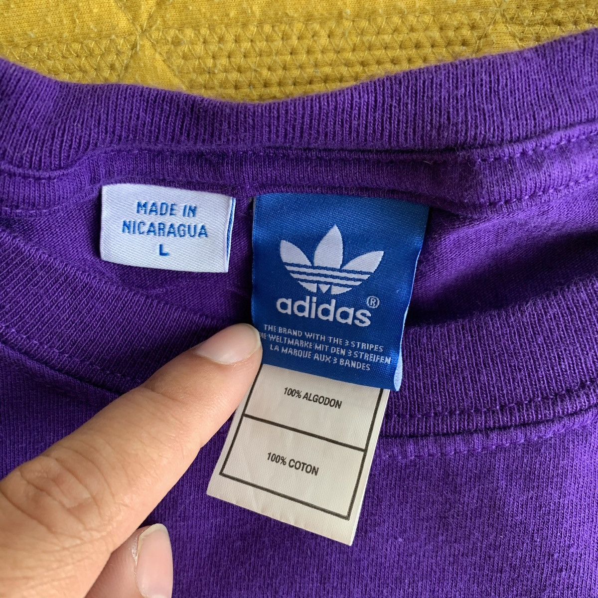 Adidas × NBA Retro LA LAKERS ADIDAS T-SHIRT LARGE RIP KOBE Size US L / EU 52-54 / 3 - 5 Thumbnail