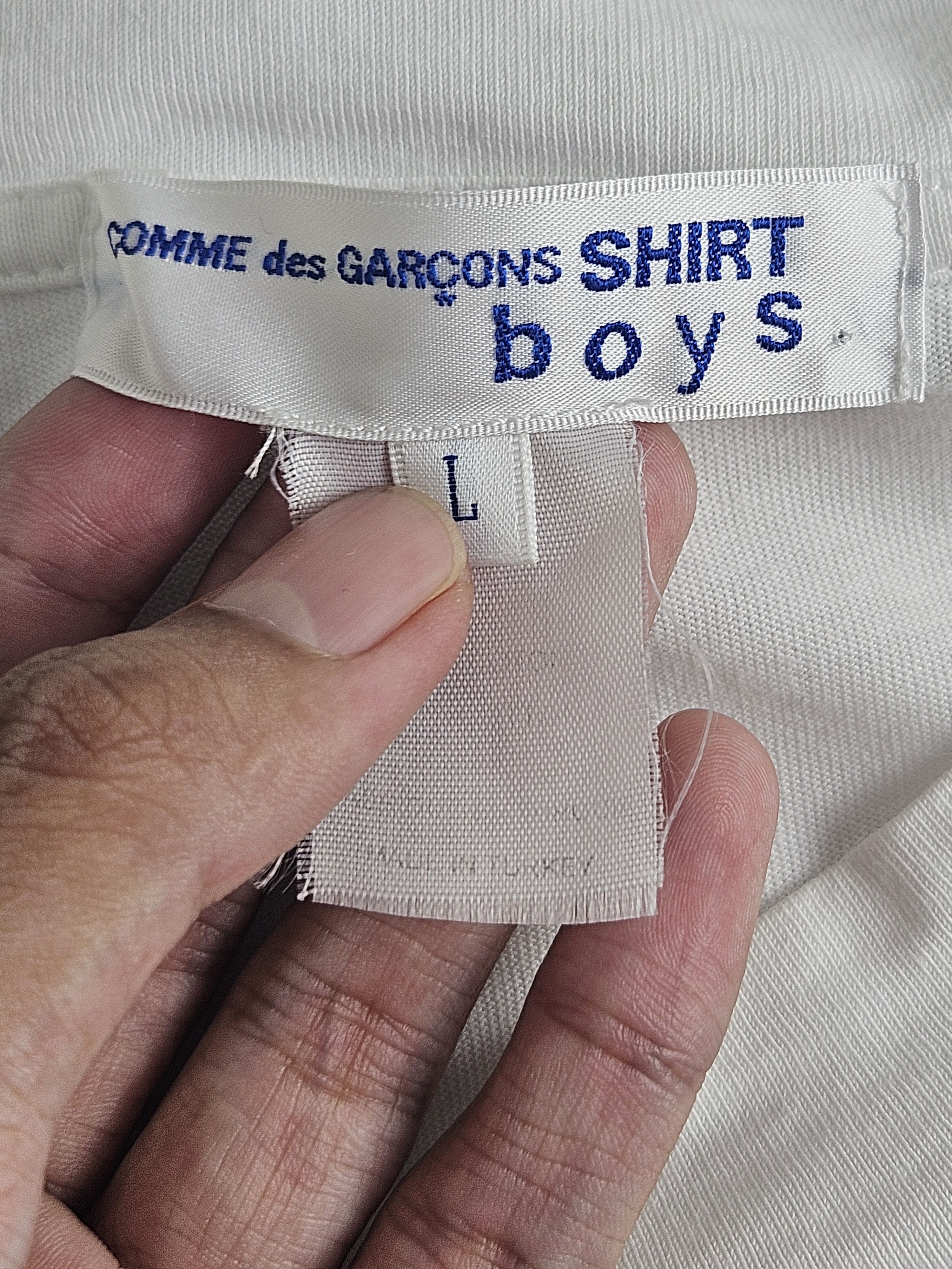 Comme des Garcons Comme des Garcons Boys CDG Shirt Size US L / EU 52-54 / 3 - 4 Thumbnail