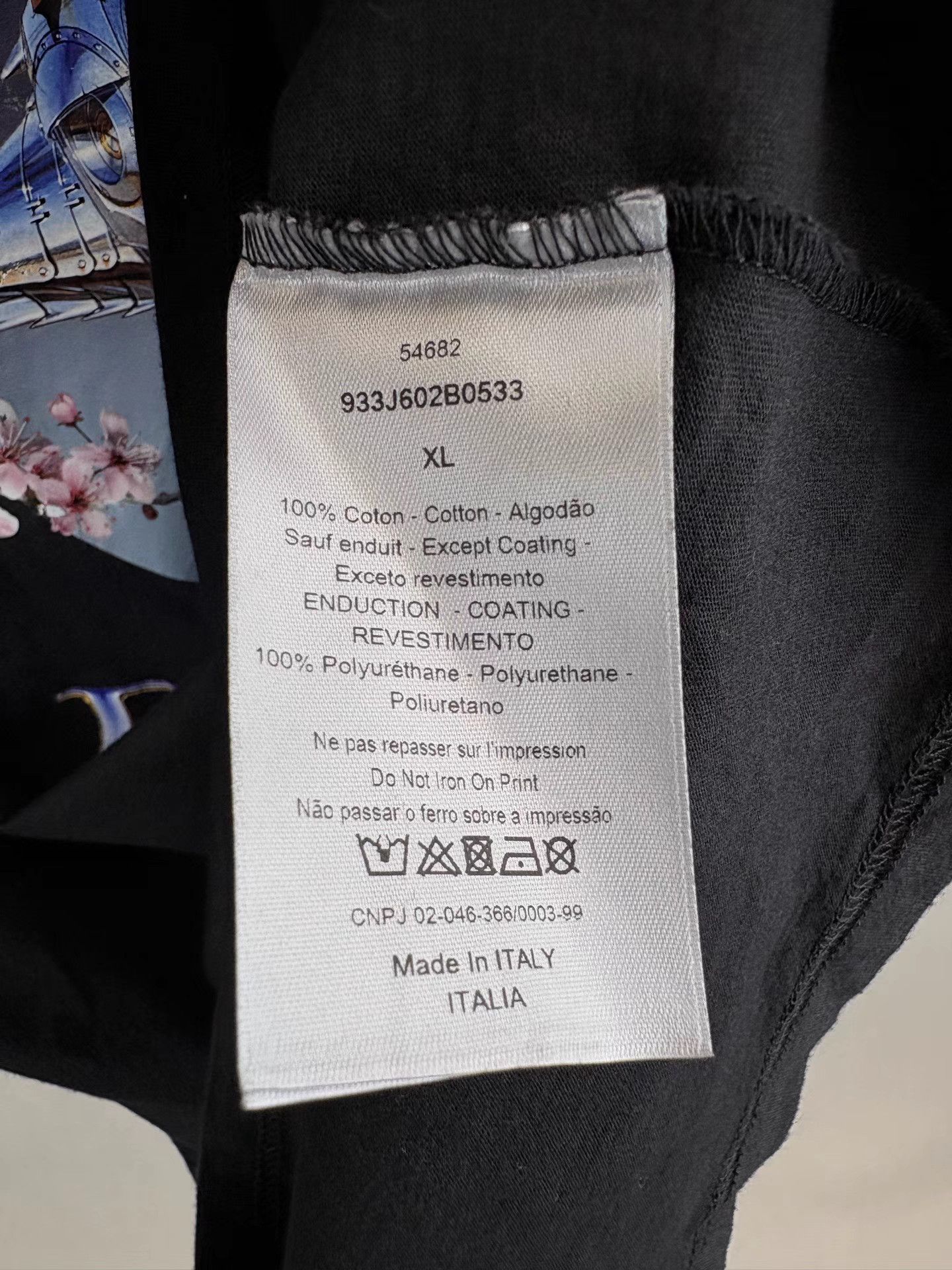 Dior DIOR Sorayama T-Rex Short Sleeve K1 Size US XL / EU 56 / 4 - 5 Thumbnail
