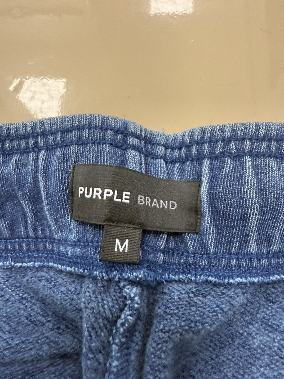 Purple Brand Purple Brand Authentic Blue Wordmark Size US 32 / EU 48 - 2 Thumbnail