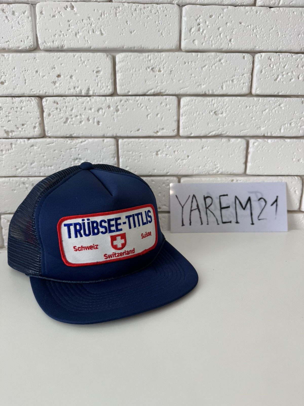 Other Trubsee titlis vintage cap hatv Size ONE SIZE - 1 Thumbnail