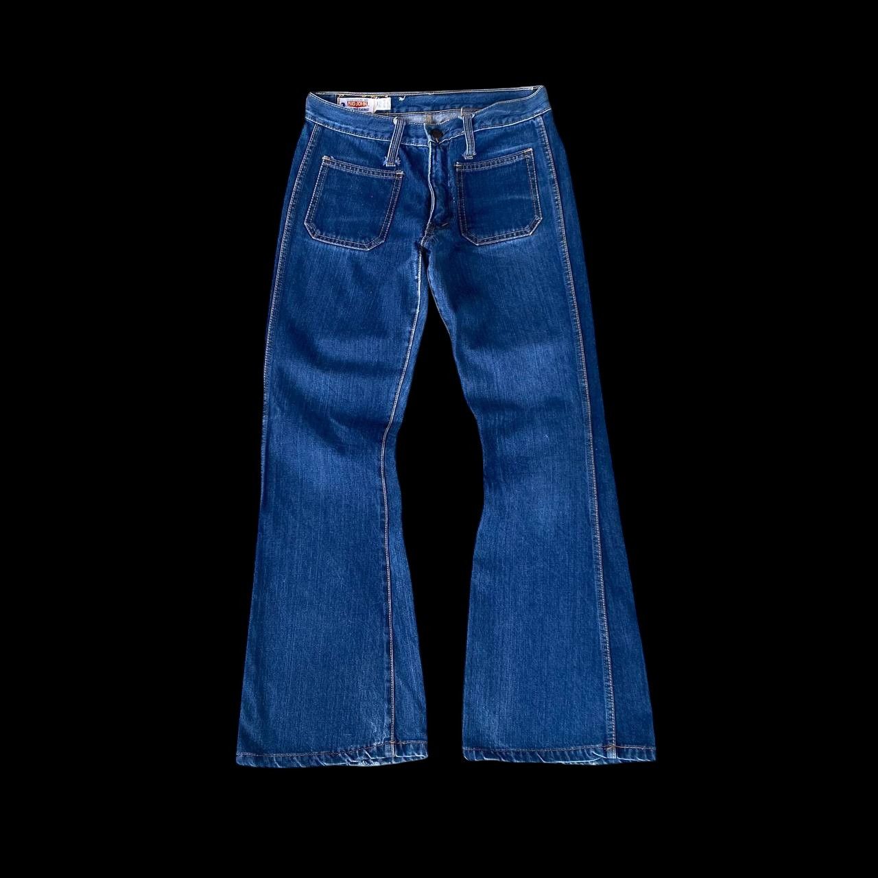 Big John FLARED W29X29.5" VINTAGE BIGJOHN BUSHPANT BOOTCUT ZIP TALON Size US 29 - 13 Thumbnail