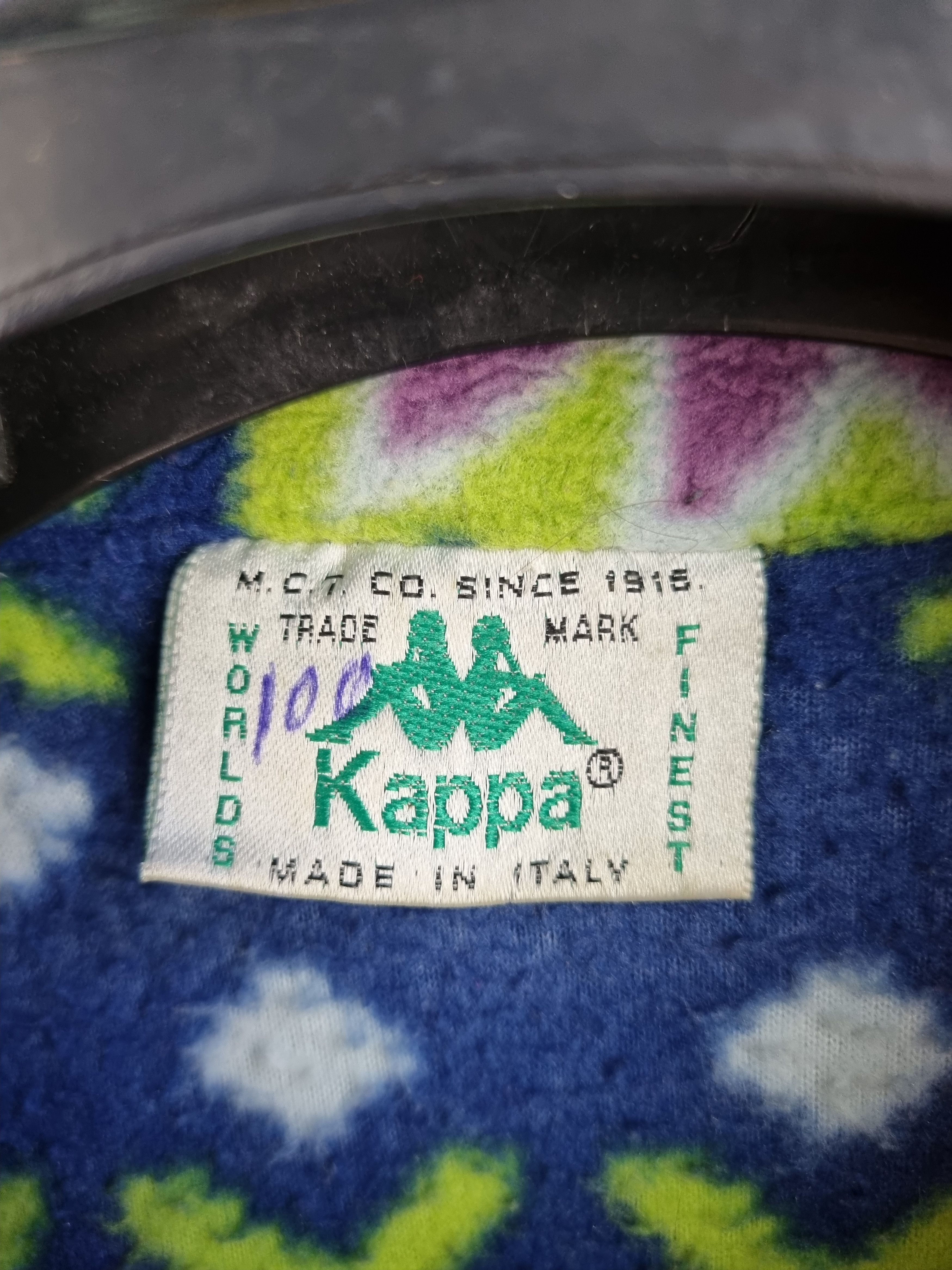 Kappa × Vintage 80s Rare Navajo Design Kappa Fleece Pullover Size US L / EU 52-54 / 3 - 10 Thumbnail