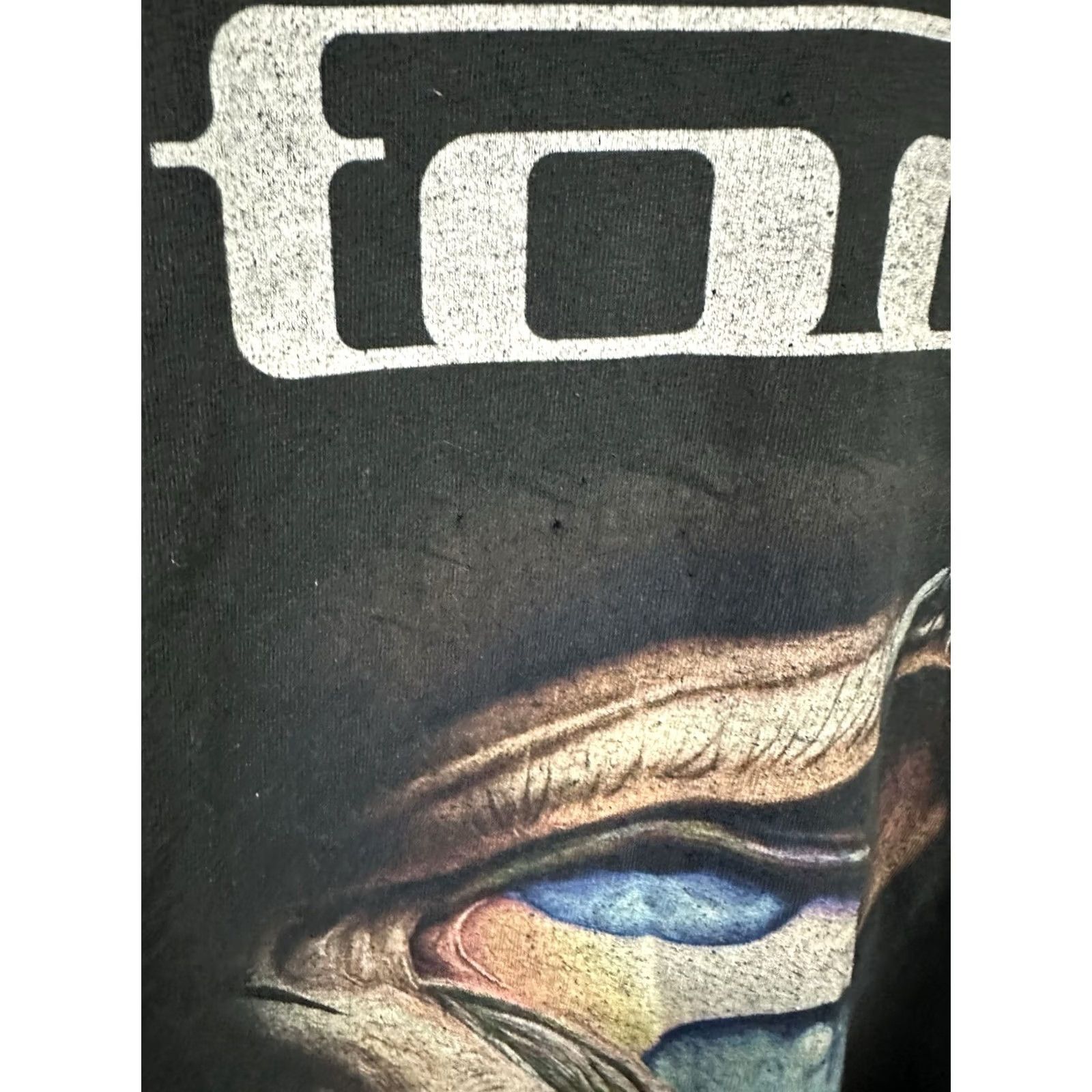 Gildan VTG Tool Aenima Eye Gargoyle Metal Rock Band Long Sleeve T-Shirt 2XL RARE Mens Black 90s Third Eye Distressed Bandsman Gildan VTG Shirt Size US XXL / EU 58 / 5 - 5 Thumbnail