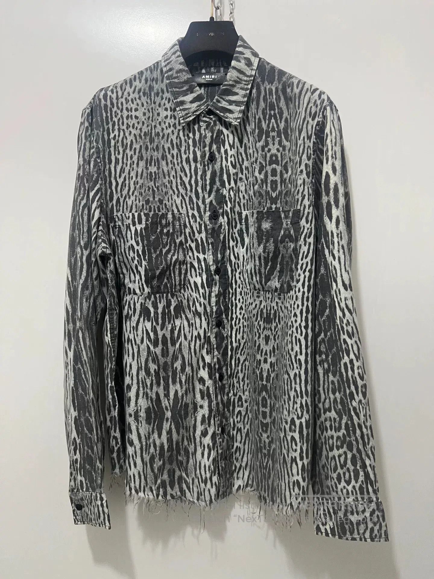 Amiri Amiri Men's Leopard Print Casual Shirt. Size US M / EU 48-50 / 2 - 1 Thumbnail