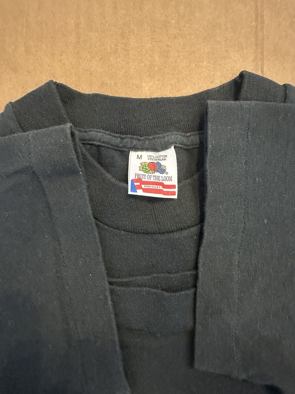 Vintage Vintage black cat single stitch shirt Size US M / EU 48-50 / 2 - 2 Thumbnail
