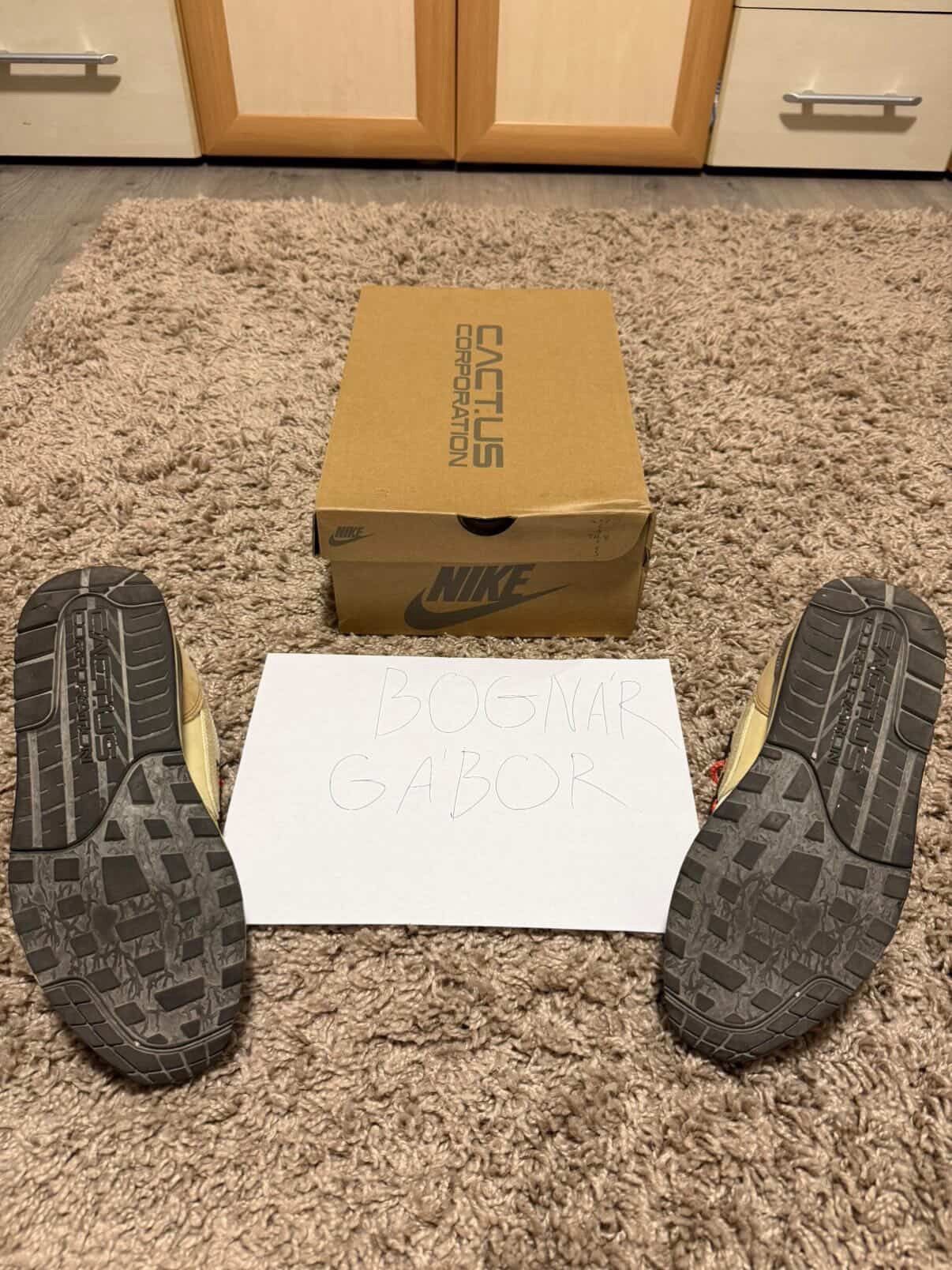 Nike × Travis Scott Nike x Cactus Jack, Air Max 1 Baroque Brown Size US 9 / EU 42 - 5 Thumbnail
