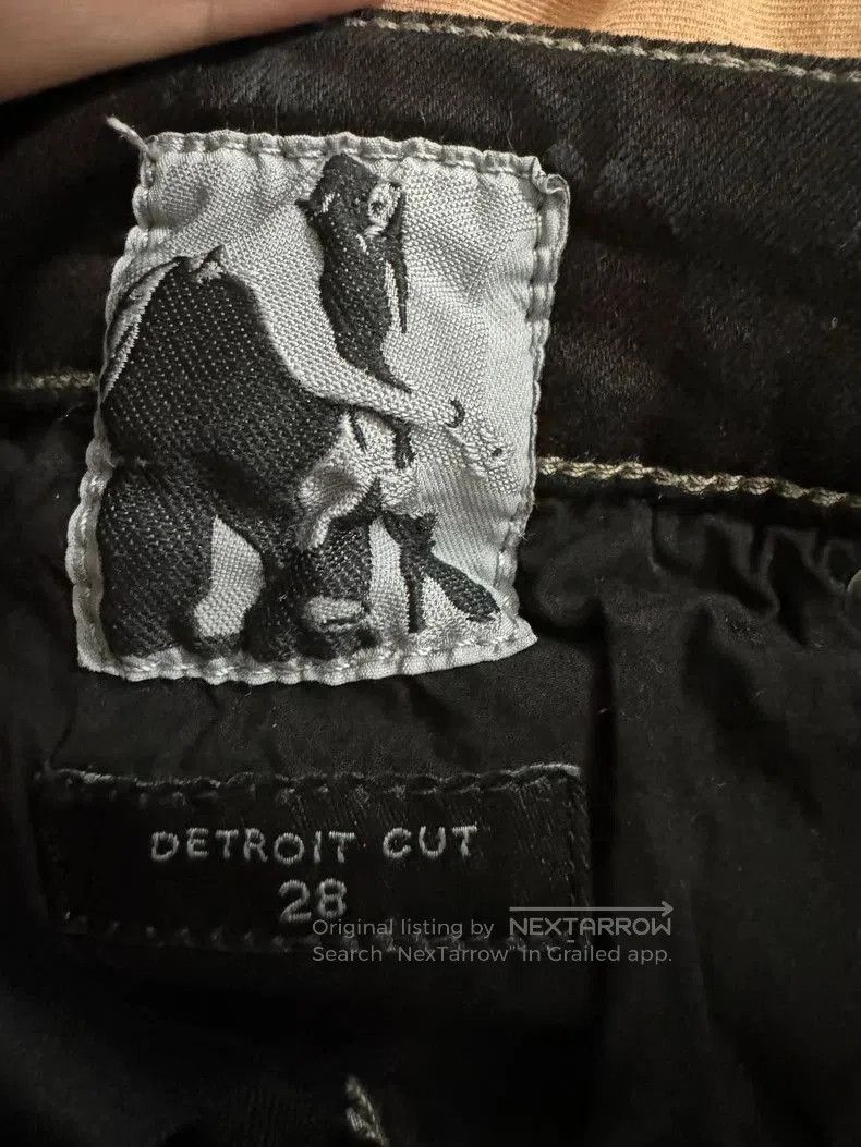Rick Owens Drkshdw Rick Owens DRKSHDW Detroit Wax Pants. Size US 28 / EU 44 - 6 Thumbnail