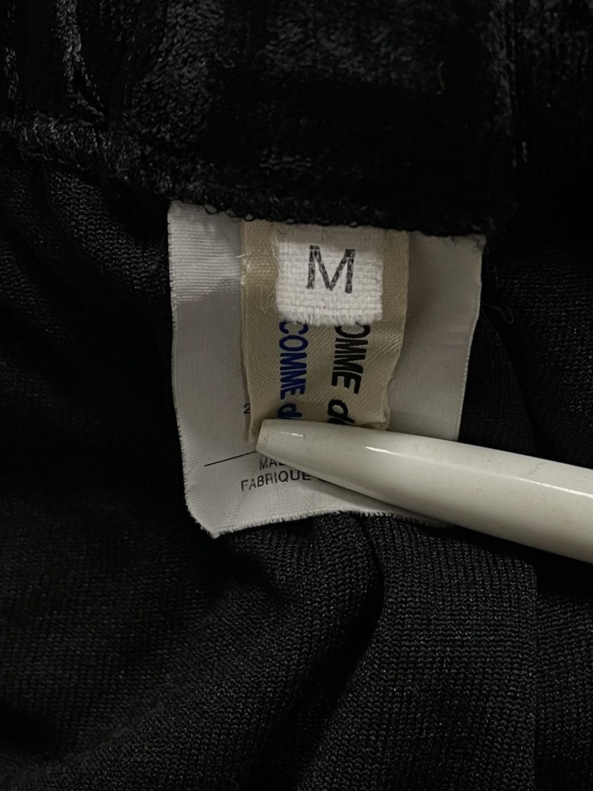 Comme des Garcons Archive Comme des Garcons Wmns Velour Rayon Long Skirt Size 27" / US 4 / IT 40 - 7 Thumbnail
