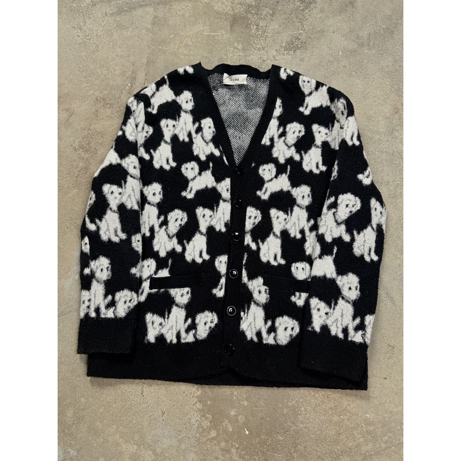 Celine Celine Dog Cardigan Used Small Size US S / EU 44-46 / 1 - 1 Thumbnail