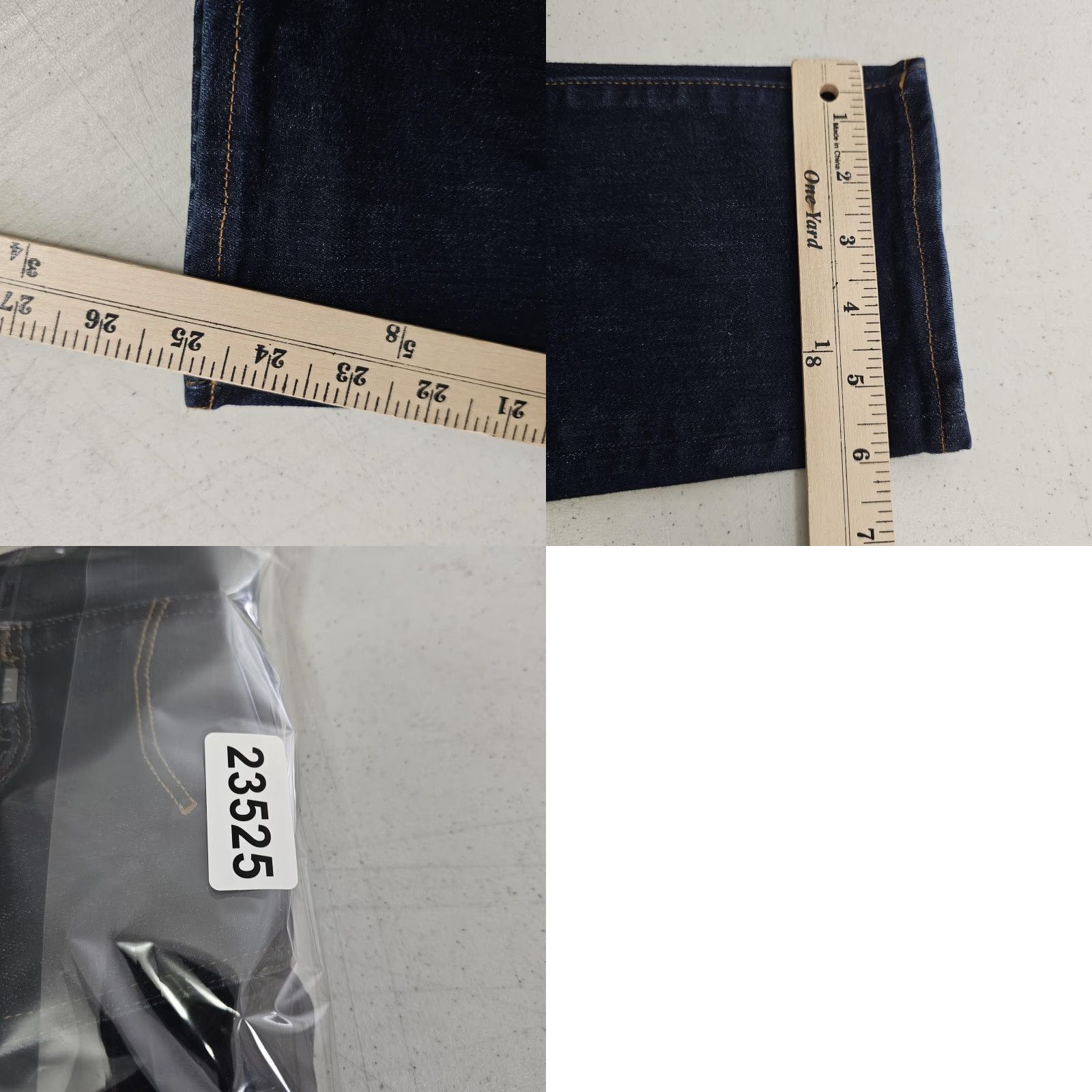 Vintage G Star Raw Jeans Mens 29x25 Slim Blue Denim 3301 3301 Slim G-Star RAW Jeans Men Regular Waist 29 Inseam 25 Dark Wash Stretch Pants Size US 29 - 9 Thumbnail