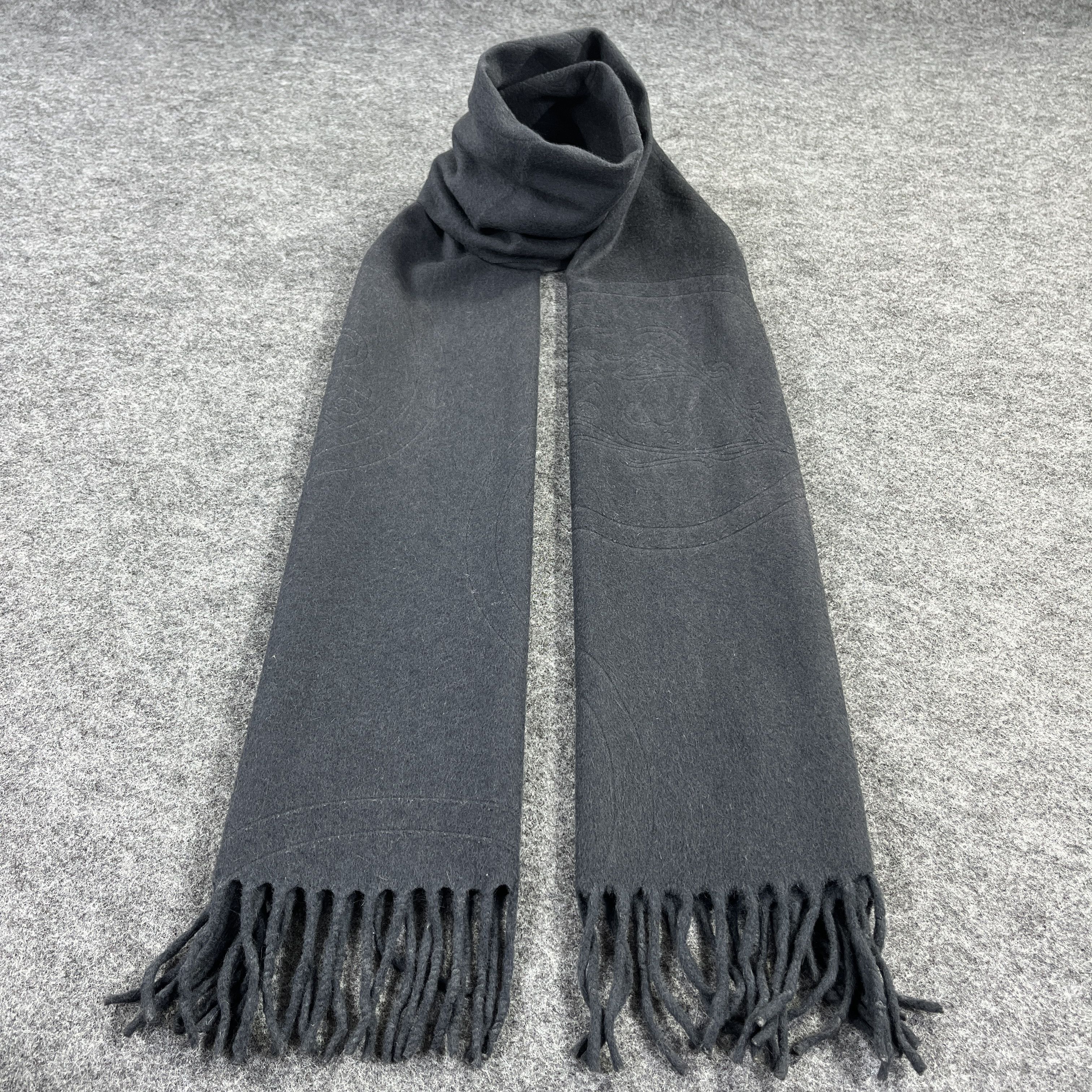Gucci Gucci Wool Scarf / Muffler / Neckwear T995 Size ONE SIZE - 1 Thumbnail