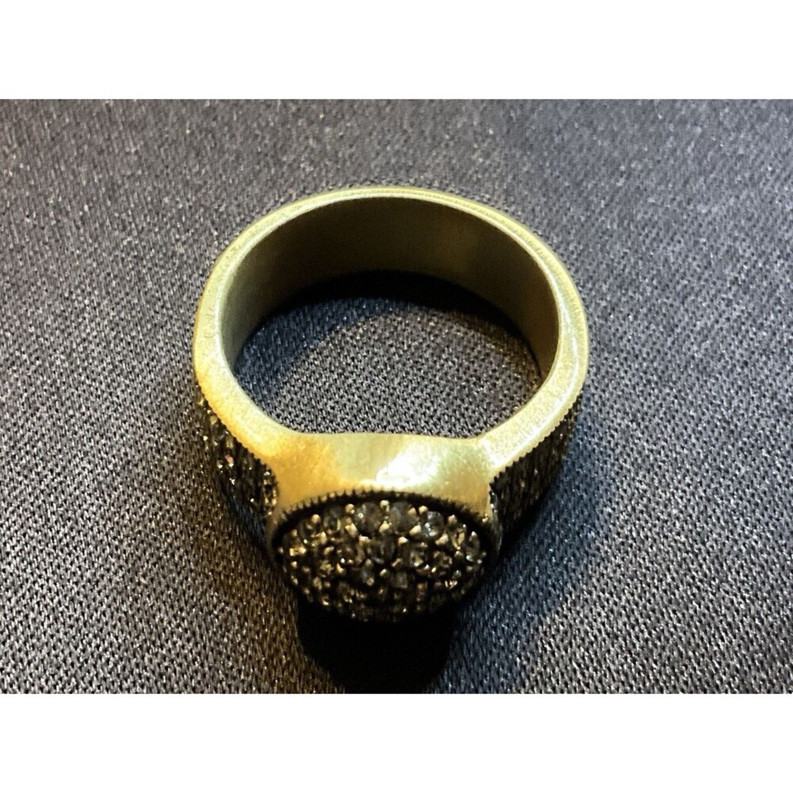 Other Heidi Daus Belgiusn Crystal Accents Brass Tone Size 12 Size ONE SIZE - 4 Thumbnail