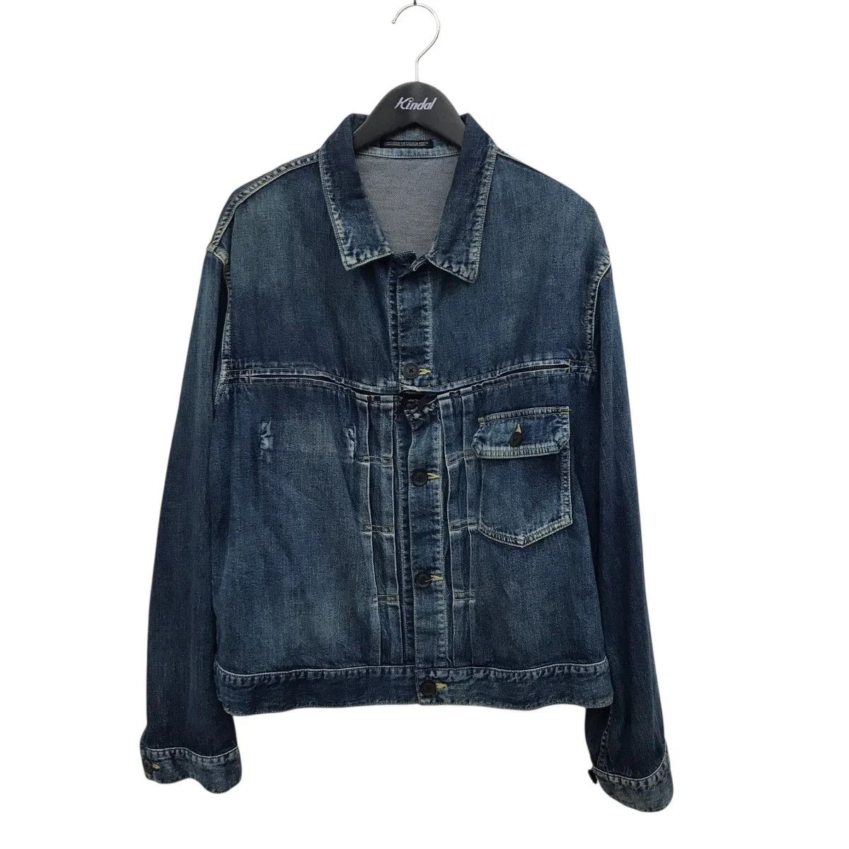 Yohji Yamamoto YOHJI YAMAMOTO/ W-8oz Denim Jacket Size US M / EU 48-50 / 2 - 1 Thumbnail
