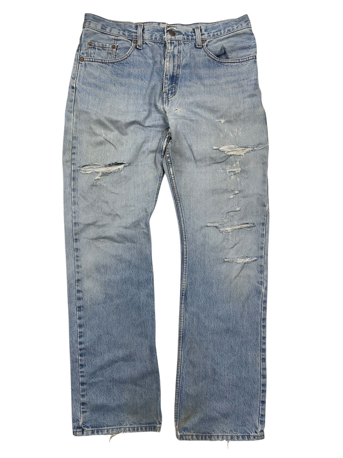 Levi's × Vintage Vintage Levi’s 503 Distressed Jeans 34x34 Size US 34 / EU 50 - 1 Thumbnail