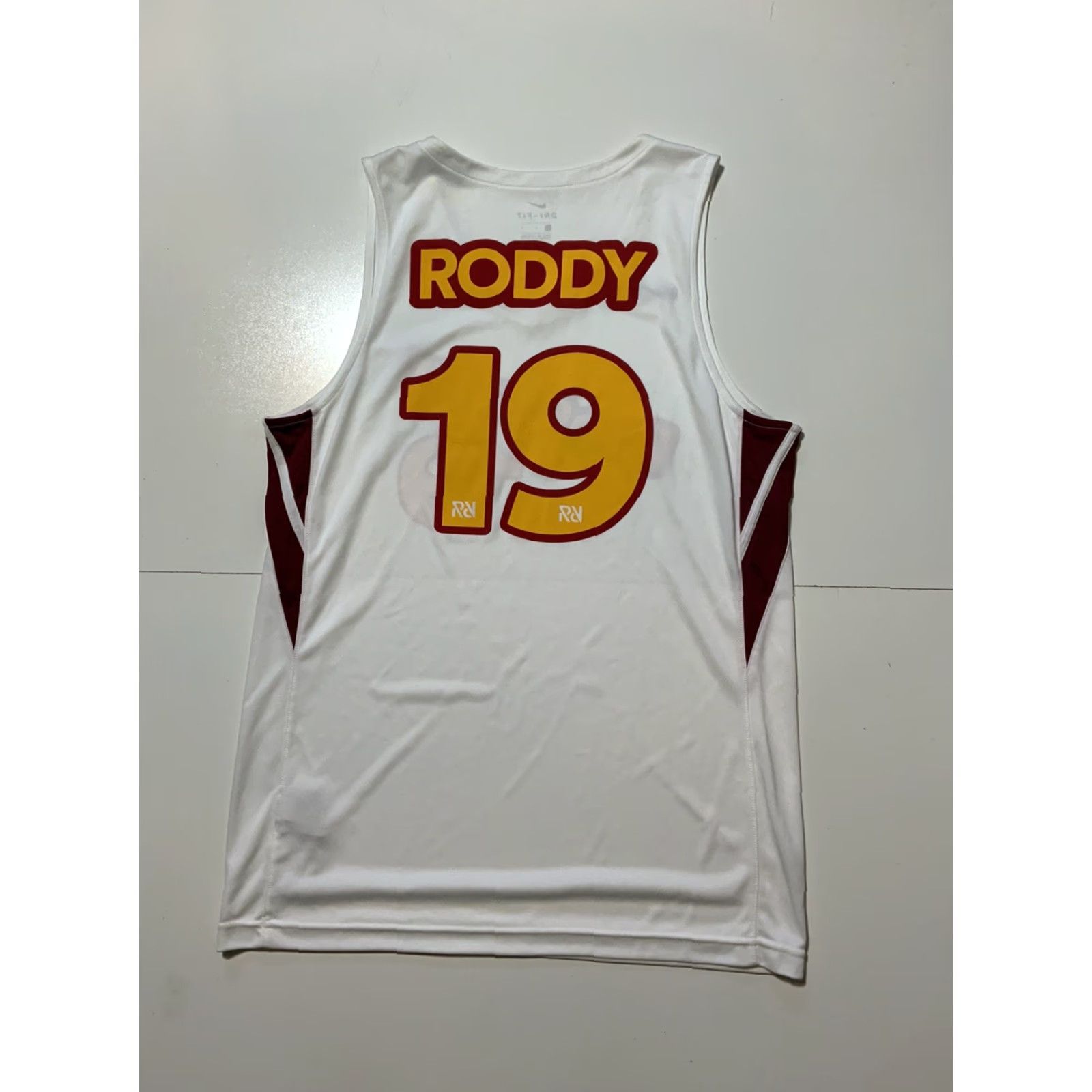 Nike VINTAGE Nike Spotify RapCaviar All Rap Caviar Team First Roddy Ricch Basketball Jersey L Size US L / EU 52-54 / 3 - 2 Thumbnail