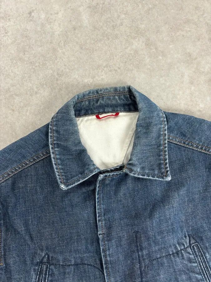 Prada 2000s Prada Blue Rock Denim Jacket Size US M / EU 48-50 / 2 - 4 Thumbnail