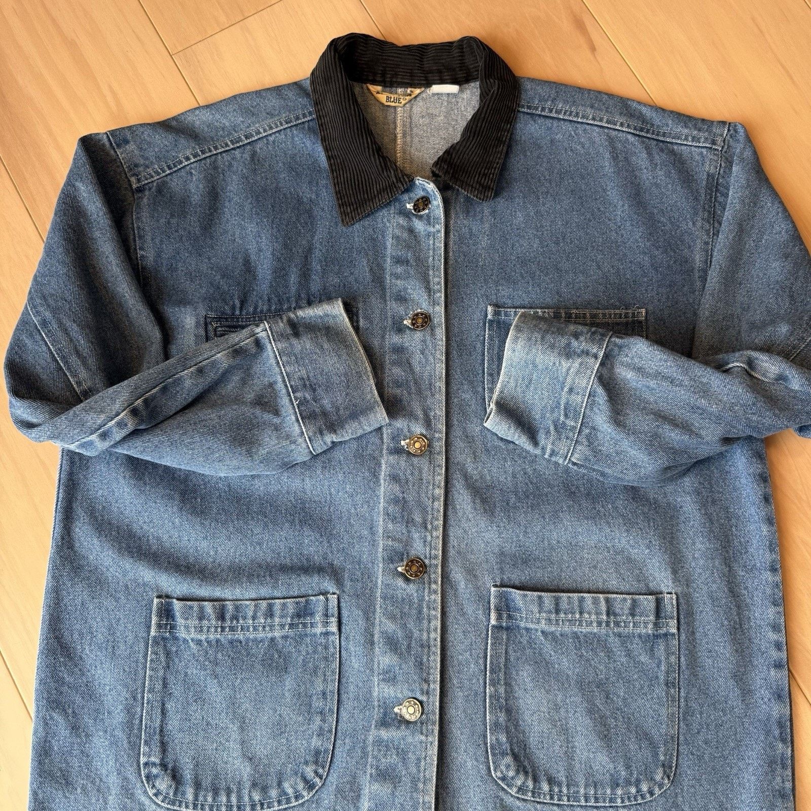 Vintage Vintage Northwest Denim Chore Jacket Medium Blue 80s Size US M / EU 48-50 / 2 - 5 Thumbnail