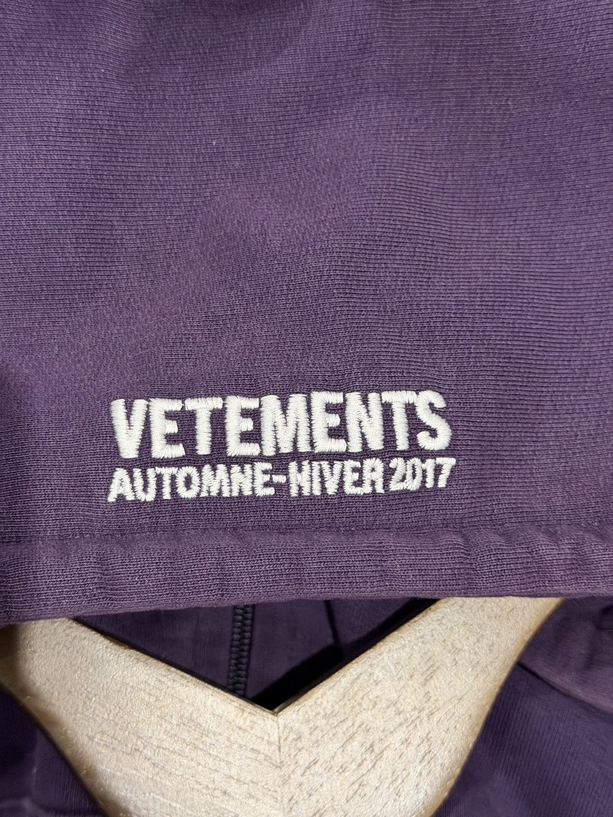 Vetements SEXUAL FANTASIES ZIP HOODIE Size US S / EU 44-46 / 1 - 9 Thumbnail
