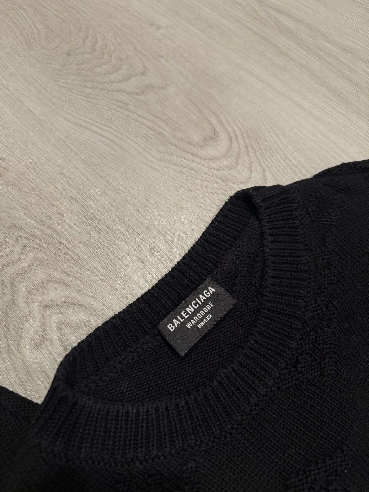 Balenciaga f/w 2021 monogram logo knit sweater!! Size US M / EU 48-50 / 2 - 6 Thumbnail