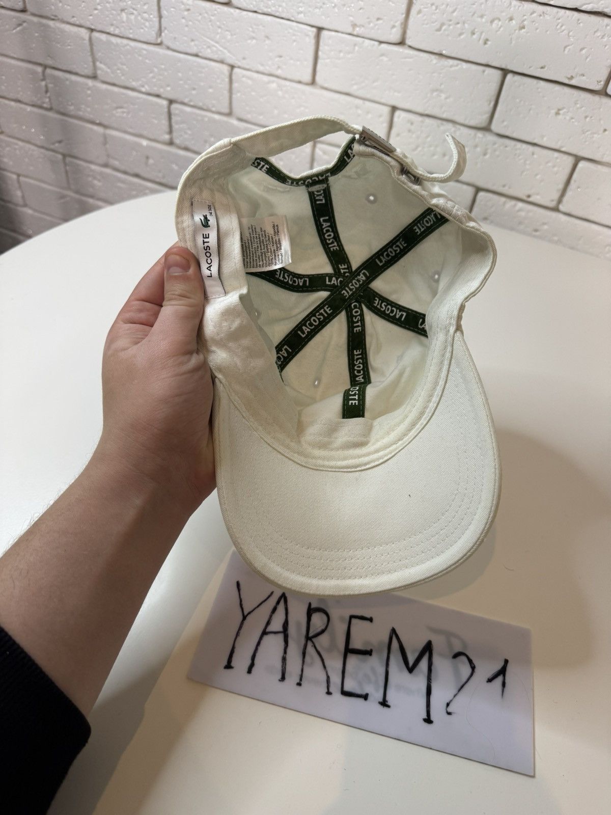 Lacoste Lacoste vintage cap hat Size ONE SIZE - 6 Thumbnail