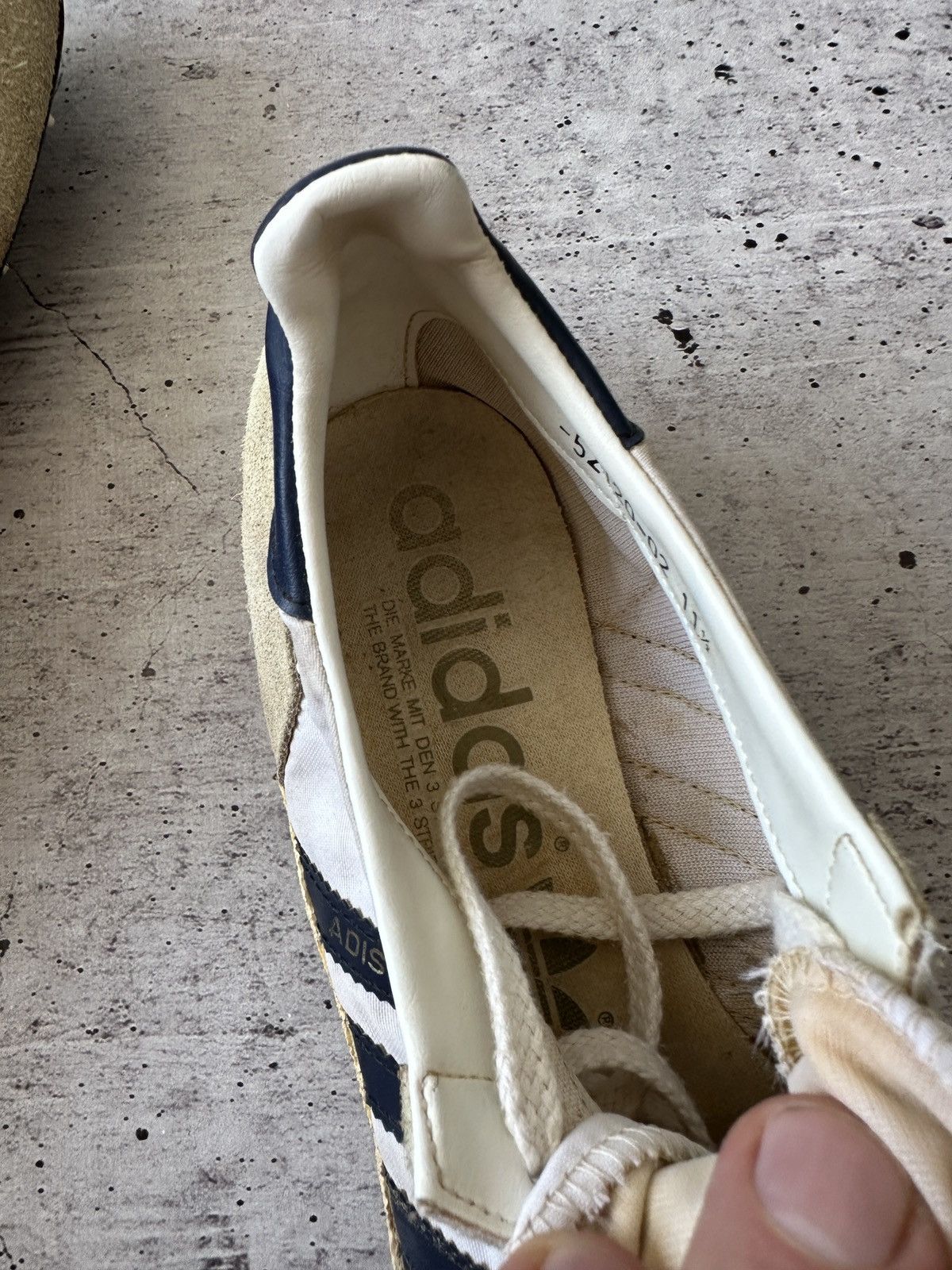 Adidas Rare Vintage 80s Adidas Adistar Sprint Spikes 11.5 US Size US 11.5 / EU 44-45 - 13 Thumbnail