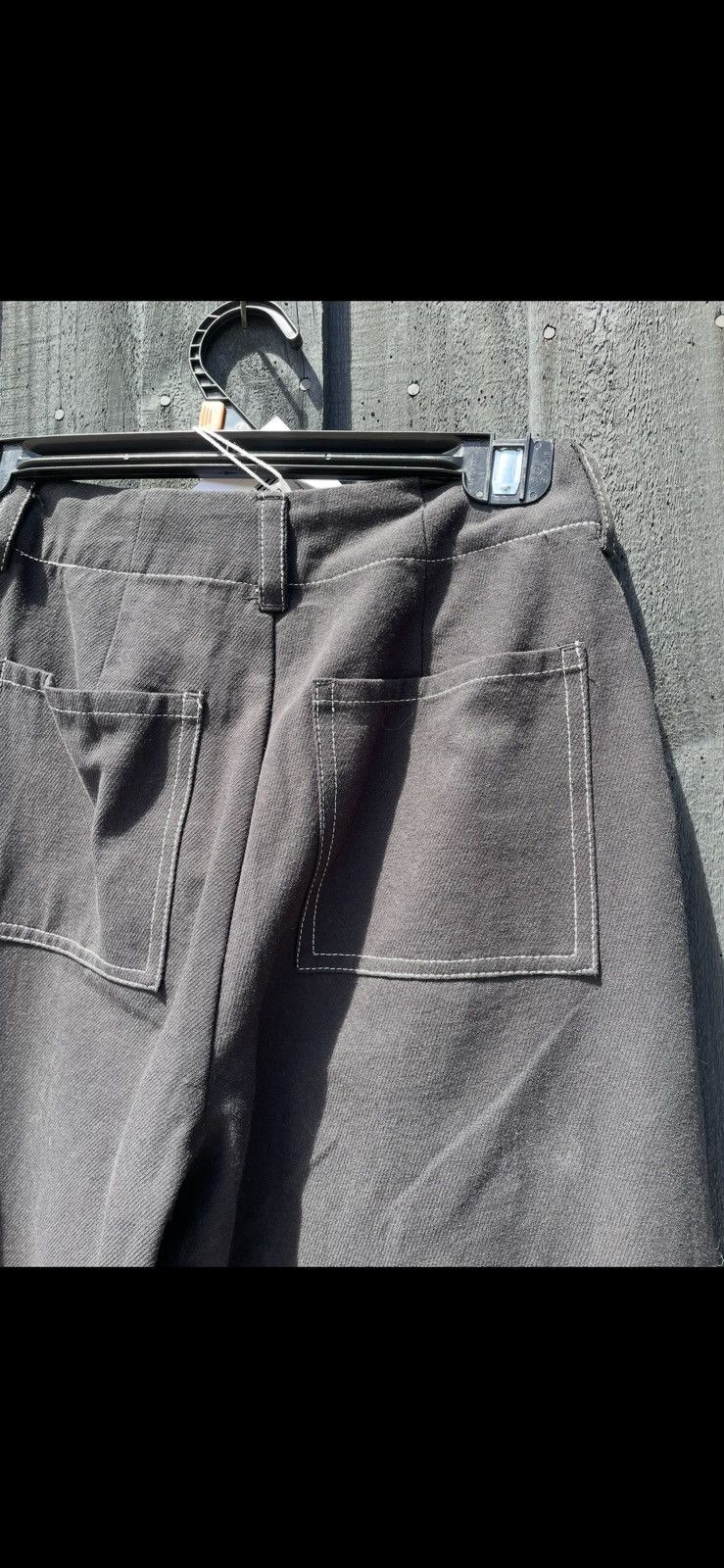 Other Black jeans with white stitching Size 37" - 4 Thumbnail