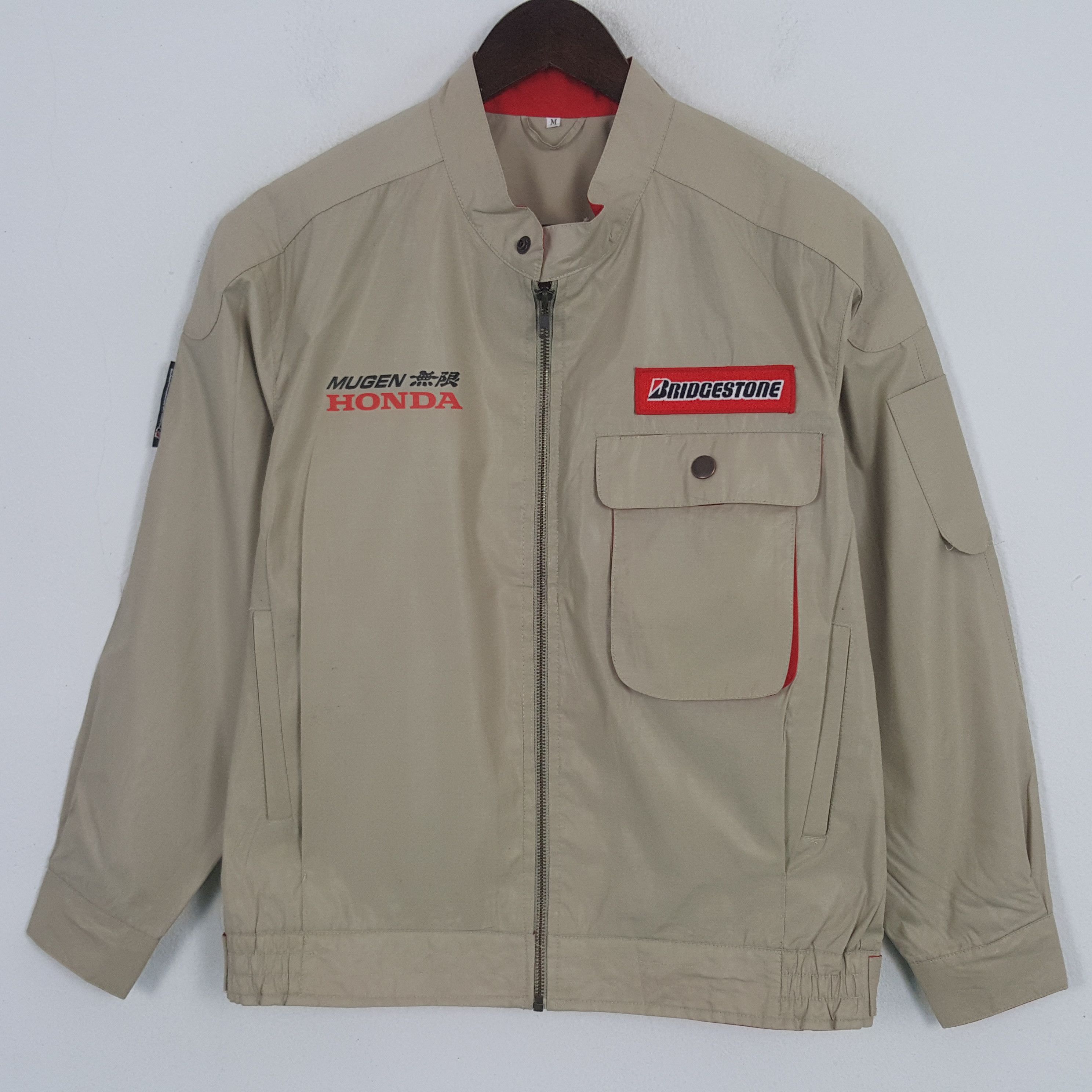 Honda × Vintage Vintage Bridgestone x Custom Mugen Honda Worker Jacket Size US M / EU 48-50 / 2 - 3 Thumbnail