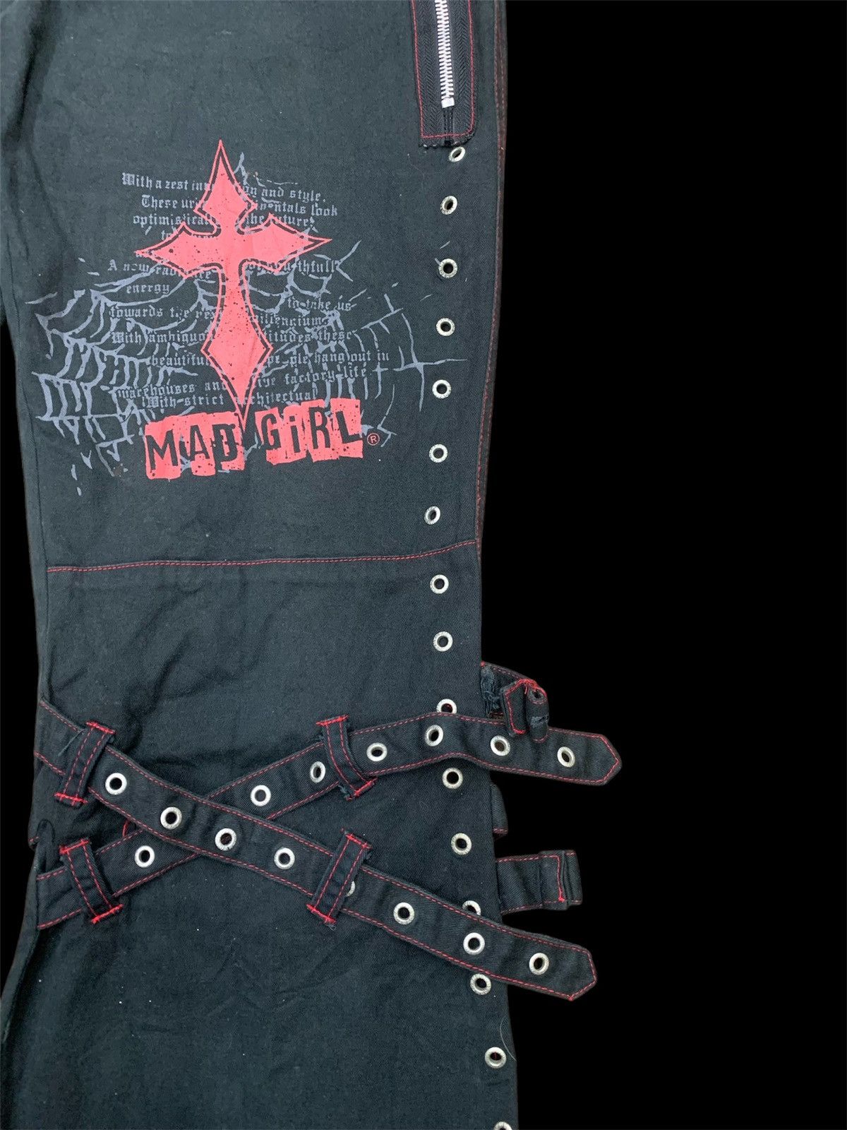 Hysteric Glamour × If Six Was Nine × Japanese Brand ❤️‍🔥OPEN BINDING OFFER ❤️‍🔥japanese Mad Punk anarchy gothic 🕸️🕸️🕸️ Size US 31 - 5 Thumbnail