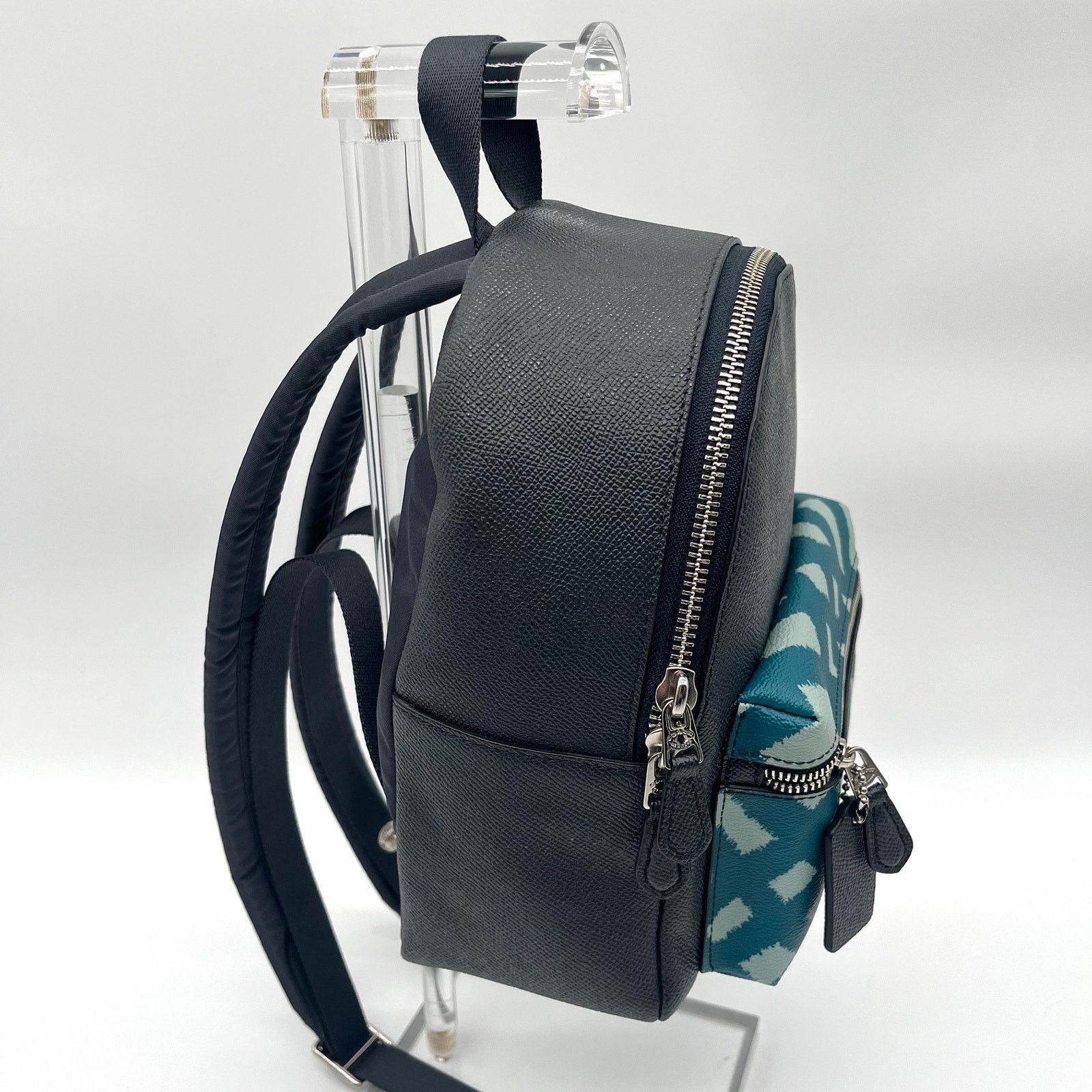 Coach COACH NWOT Charlie Mini Wild Plaid Backpack, $328 Retail Size ONE SIZE - 7 Thumbnail