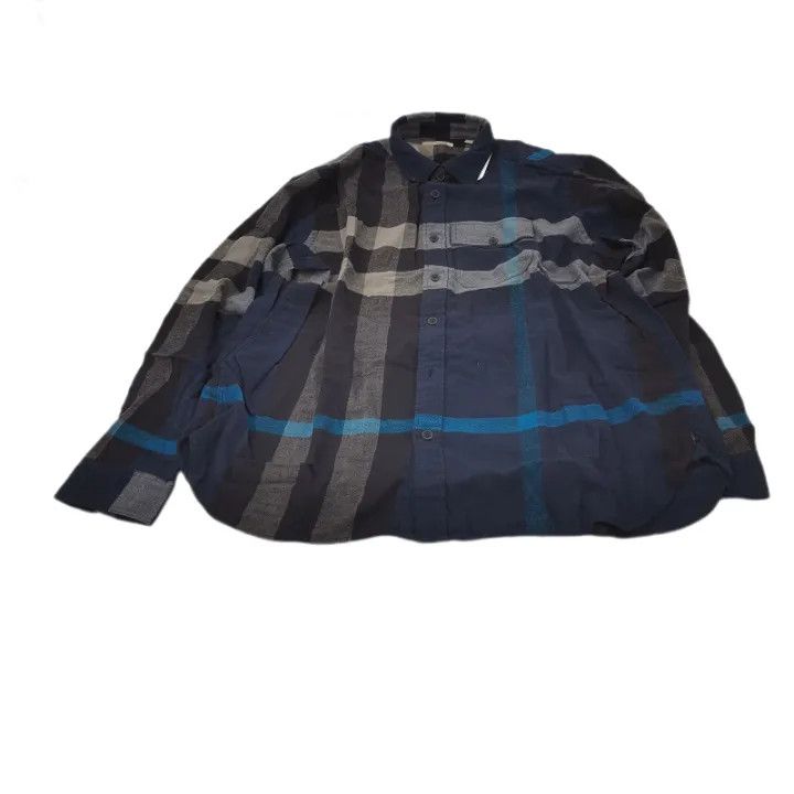 Burberry Burberry Plaid Long Sleeve Button-Up Shirt 0079 Size S / US 4 / IT 40 - 1 Thumbnail